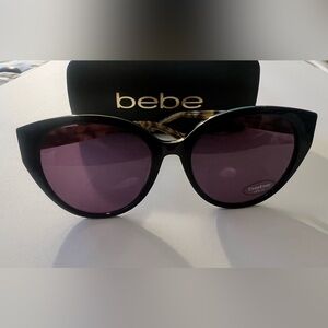 BEBE BB7243-001-55 Sunglasses Frame Size 55mm 140mm 18mm JET Women